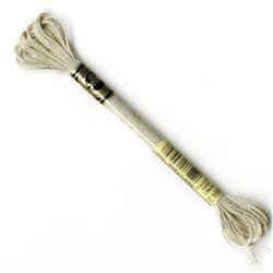 DMC Broderigarn - Nr E168 - Perlemor - Slv - 8 m.