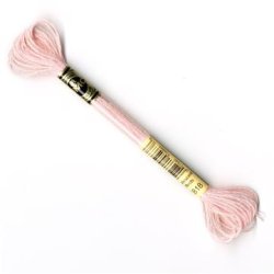 DMC Broderigarn - Nr E818 - Perlemor - Soft Pink - 8 m.