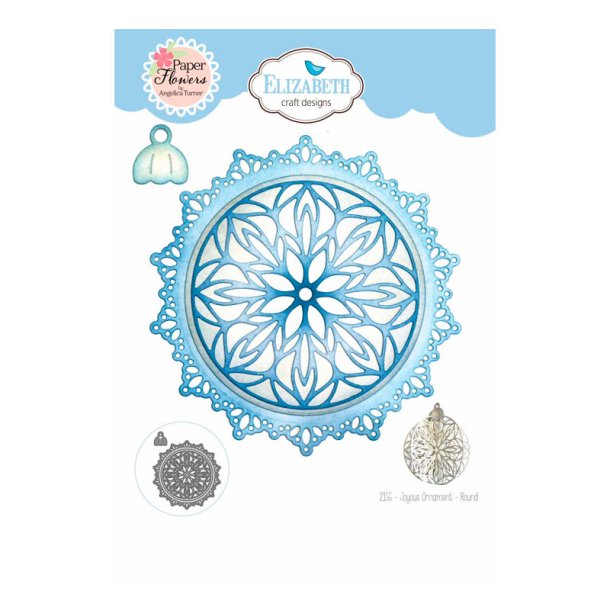 Elizabeth Craft Designs - Dies - Joyous Ornament Round