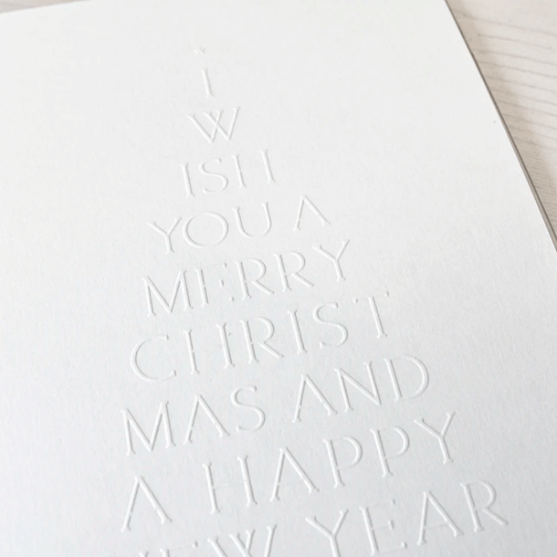 Alexandra Renke - Embossingfolder - Merry Christmas Juletr