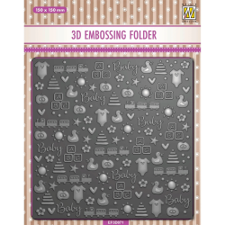 Nellie Snellen - 3D embossingfolder - Babyting