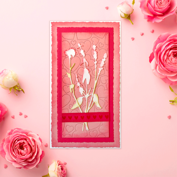 Nellie Snellen - 3D embossingfolder - Pop Up Hearts