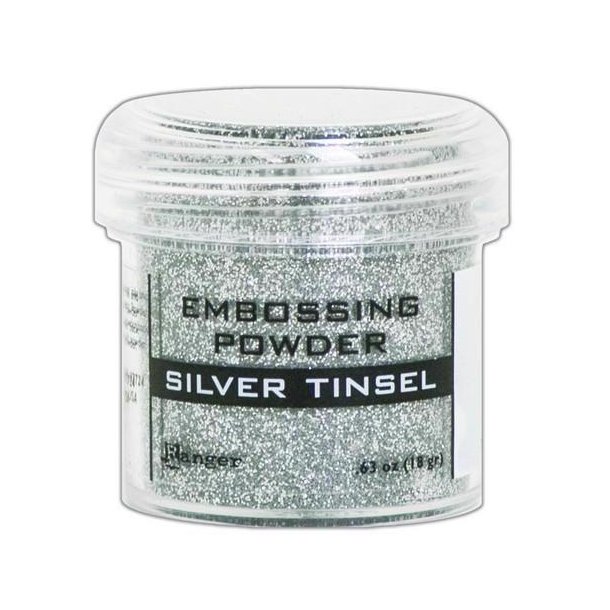 Ranger Embossing Powder - Silver Tinsel