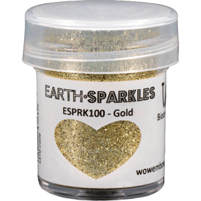 WOW! Embossing Powder - Earth Sparkles - Glitter Gold