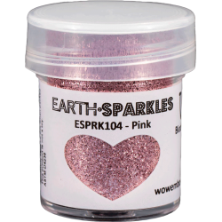 WOW! Embossing Powder - Earth Sparkles - Glitter Pink