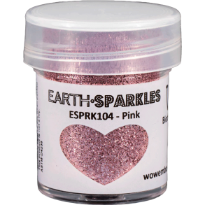 WOW! Embossing Powder - Earth Sparkles - Glitter Pink