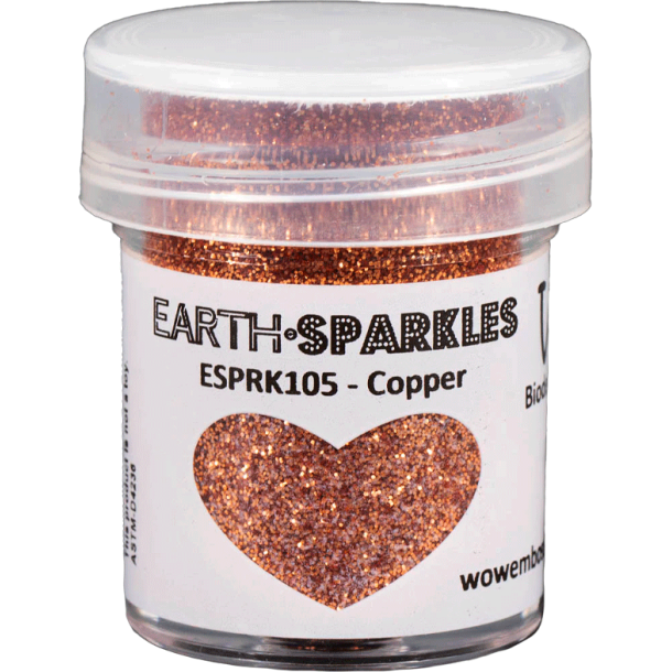 WOW! Embossing Powder - Earth Sparkles - Glitter Copper