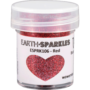 WOW! Embossing Powder - Earth Sparkles - Glitter Red