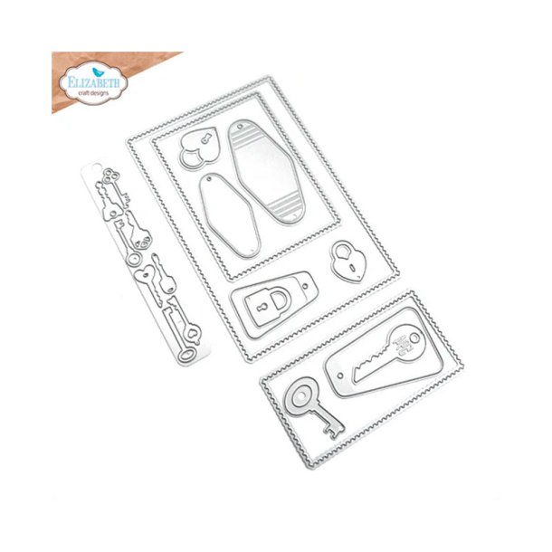 Elizabeth Craft Designs - Die - Planner - Favorite Humans Dies Postage Stamps Pocket Page Fillers 1 - Full Size