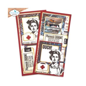 Elizabeth Craft Designs - Die - Planner - Favorite Humans Dies Page Pocket Page Fillers 3 - Full Size