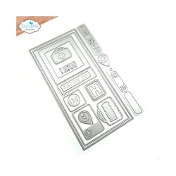 Elizabeth Craft Designs - Die - Planner - Favorite Humans Dies Page Pocket Page Fillers 3 - Full Size