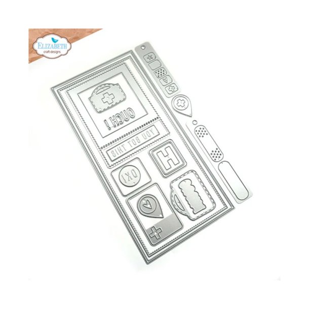 Elizabeth Craft Designs - Die - Planner - Favorite Humans Dies Page Pocket Page Fillers 3 - Full Size