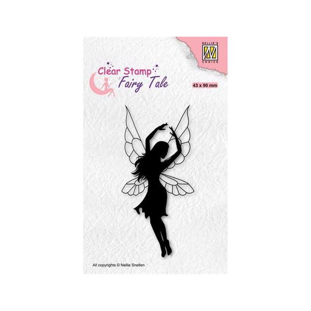 Nellie Snellen - Stempel - Dancing Elf / Dansende fe