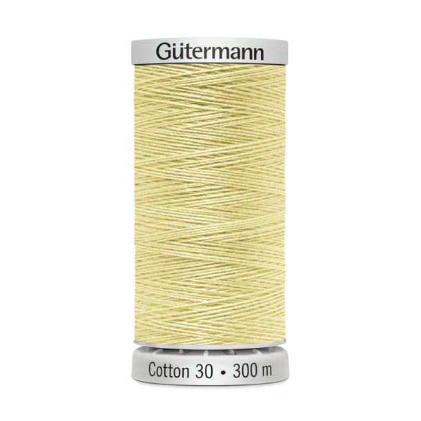 Gtermann - Quiltetrd - Sulky Cotton 30 - 300 m - Lys Gul 1061
