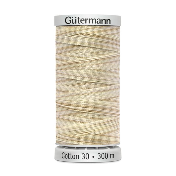 Gtermann - Quiltetrd - Sulky Cotton 30 - 300 m - Multifarvet Beige 4001