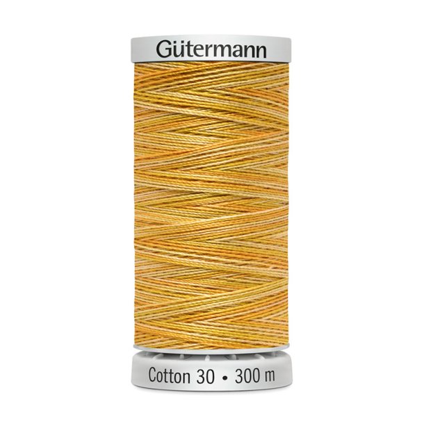 Gtermann - Quiltetrd - Sulky Cotton 30 - 300 m - Multifarvet Gul 4002