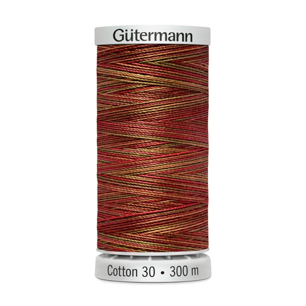 Gtermann - Quiltetrd - Sulky Cotton 30 - 300 m - Multifarvet 4010