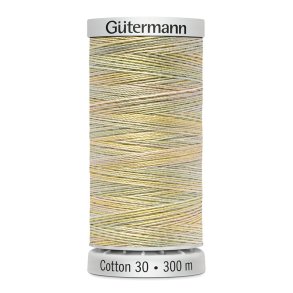 Gtermann - Quiltetrd - Sulky Cotton 30 - 300 m - Multifarvet 4012