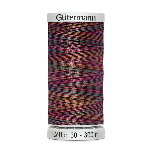 Gtermann - Quiltetrd - Sulky Cotton 30 - 300 m - Multifarvet 4039