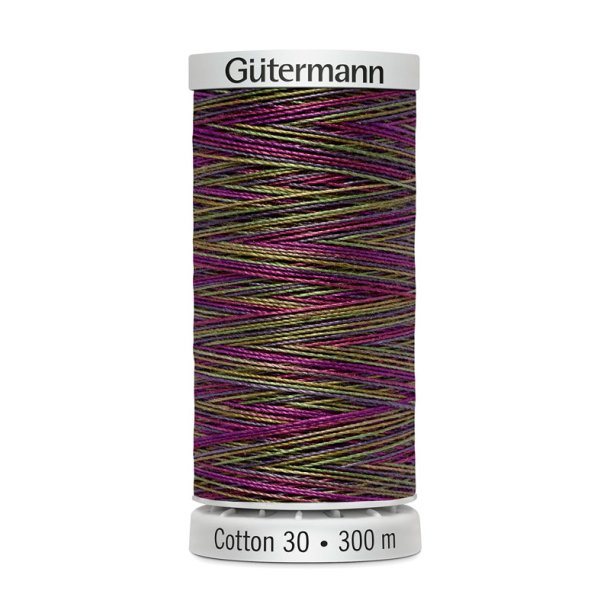 Gtermann - Quiltetrd - Sulky Cotton 30 - 300 m - Multifarvet 4045