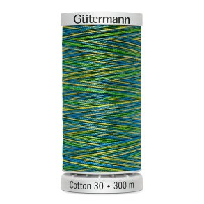 Gtermann - Quiltetrd - Sulky Cotton 30 - 300 m - Multifarvet 4120