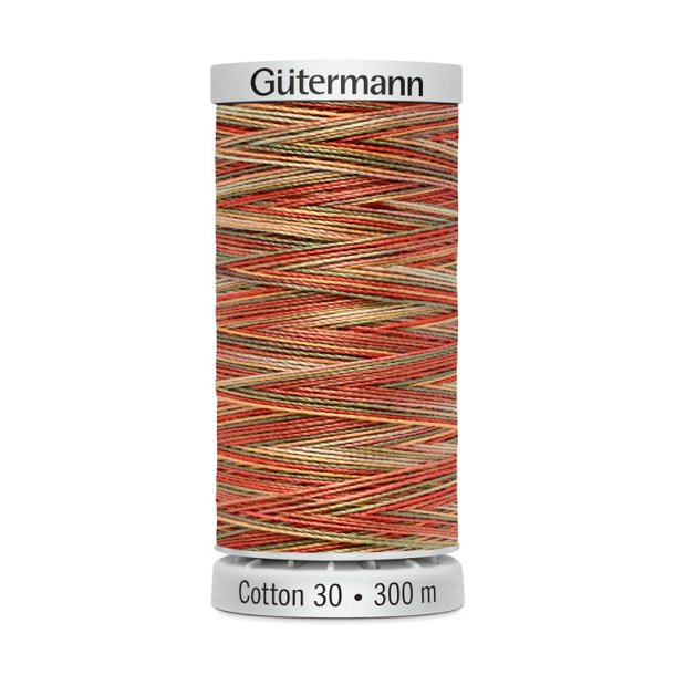Gtermann - Quiltetrd - Sulky Cotton 30 - 300 m - Multifarvet 4121
