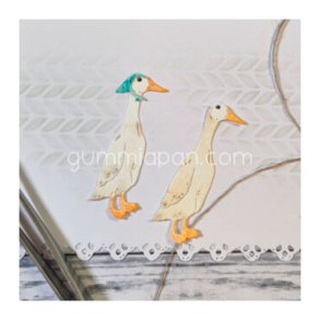 Gummiapan - Die - And med Sjal