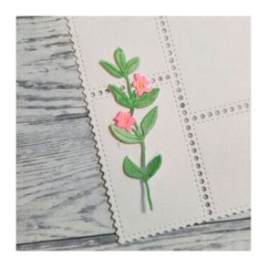 Gummiapan - Die - Blomster og Blade