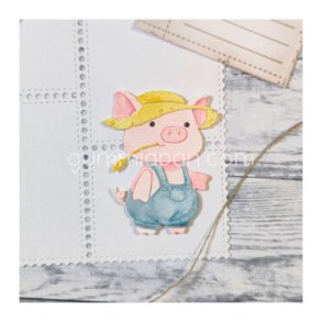 Gummiapan - Die - Overalls og Str�hat til Gris