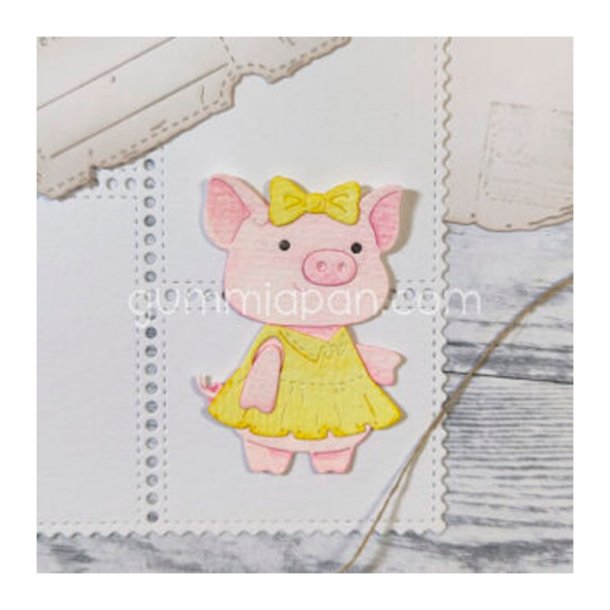 Gummiapan - Die - Kjole til Gris