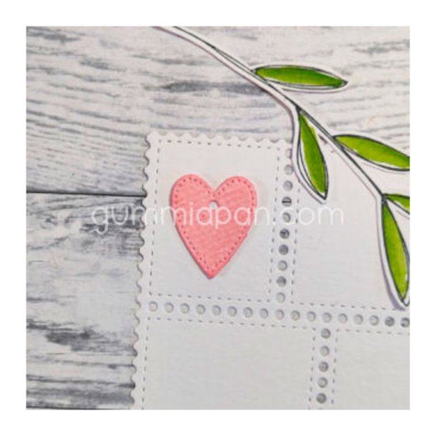 Gummiapan - Die - Lille Hjerte Tag