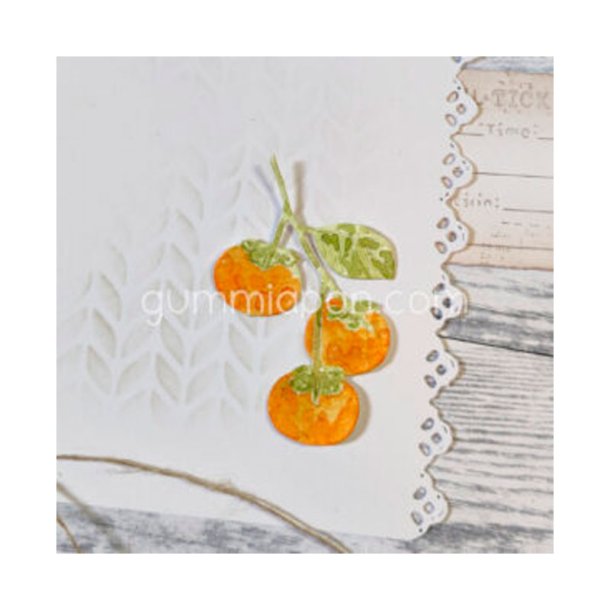 Gummiapan - Die - Kaki Frugt