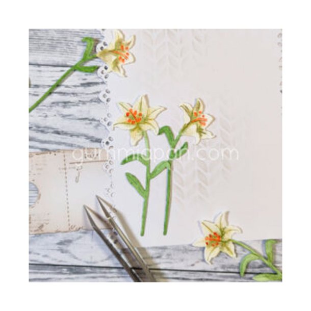 Gummiapan - Die - Lilje