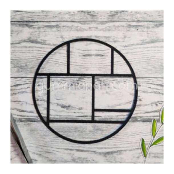 Gummiapan - Die - Rund Ramme