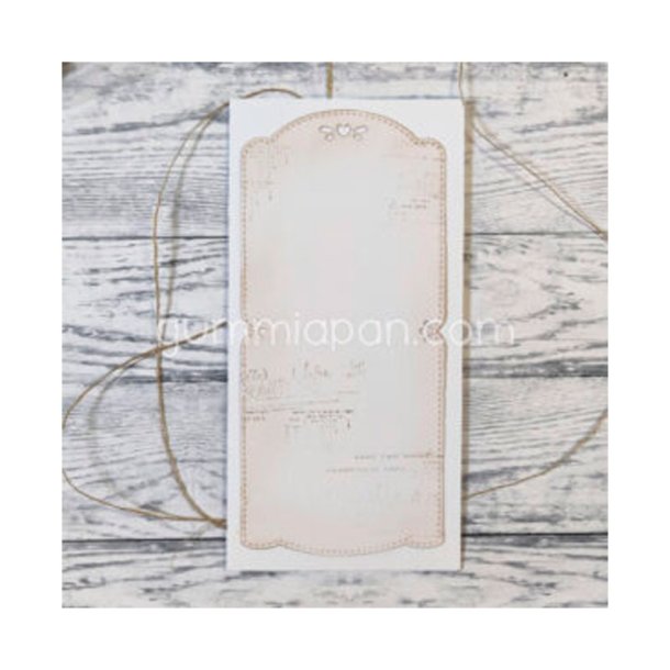 Gummiapan - Die - Slimline med Dekoration