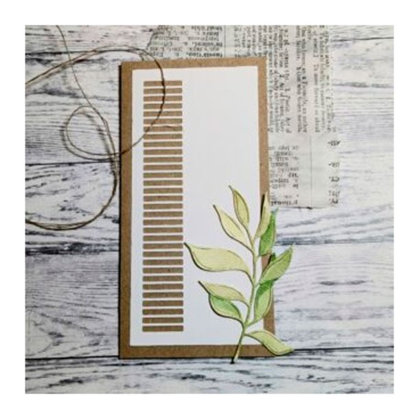 Gummiapan - Die - Slimline med Regtangler 