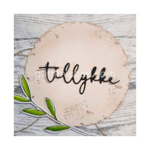 Gummiapan - Die - Tillykke