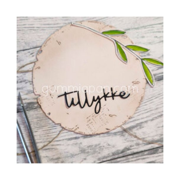 Gummiapan - Die - Tillykke