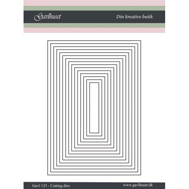 Gavlhusets Design - Die - Rektangler