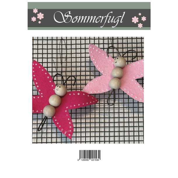Gavlhusets Design - Mnster - Sommerfugl til ophng