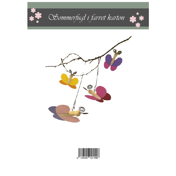 Gavlhusets Design - Mnster - Sommerfugle i karton