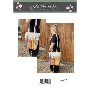 Gavlhusets Design - M�nster - Festlig taske med lange hanke