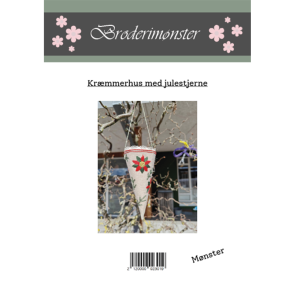 Gavlhusets Design - Broderimnster - Krmmerhus med julestjerne