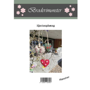 Gavlhusets Design - Broderimnster - Hjerteophng