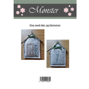 Gavlhusets Design - Mnster - Hus med dr og blomst