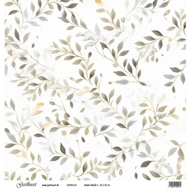 Gavlhusets Design - Papir - Blade Efterr 2