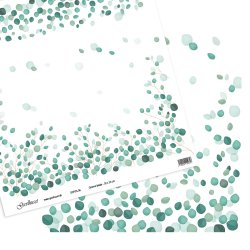 Gavlhusets Design - Papir - Grnne blade