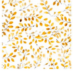 Gavlhusets Design - Papir - Gule blade