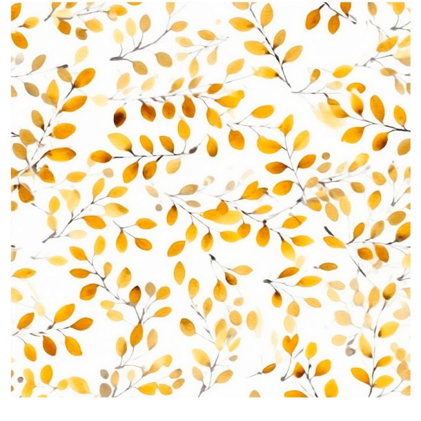 Gavlhusets Design - Papir - Gule blade