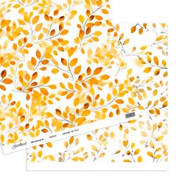 Gavlhusets Design - Papir - Gule blade